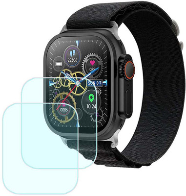 MOKPLZ Screen Guard for pTron Pulsefit Ultra Smartwatch(Pack of 2)