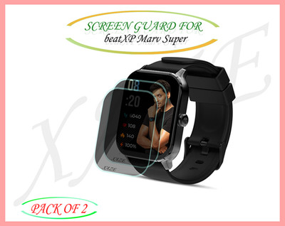 XAZE Screen Guard for BeatXP Marv Super Smartwatch(Pack of 2)