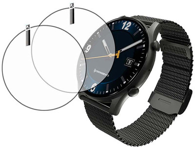 MOKPLZ Screen Guard for CROSSBEATS APEX REGAL SMARTWATCH(Pack of 2)