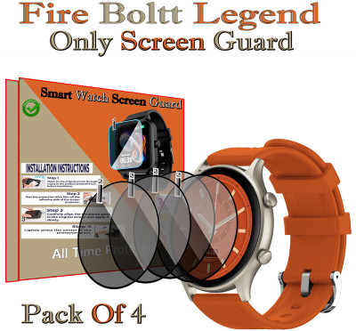 daffin Screen Guard for Fire Boltt Legend(Pack of 4)