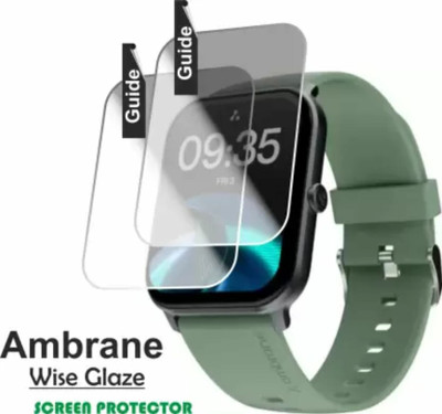 chakoor Screen Guard for AMBRANE WISE GLAZE SMART WATCH(Pack of 2)