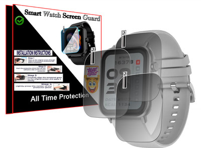 EZGER Screen Guard for Fire-Boltt Ninja Fit Smartwatch(Pack of 3)