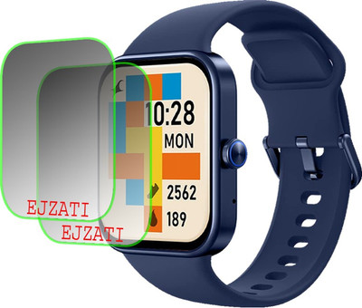 EJZATI Screen Guard for FASTRACK REFLEX VOX SMARTWATCH(Pack of 2)