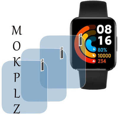 MOKPLZ Screen Guard for POCO WATCH(Pack of 3)