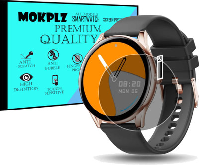 MOKPLZ Screen Guard for PEBBLE COSMOS BOLD SMARTWATCH(Pack of 1)