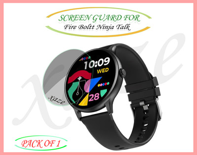 XAZE Screen Guard for Fire Boltt Ninja Talk Smartwatch(Pack of 1)