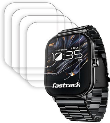 SOMTONE Screen Guard for Fastrack Radiant Fx2 2.04 inch Smartwatch Screen Protector | Anti-Scratch | Edge to Edge Full Coverage | 9H Hardness | Screen Guard(Pack of 4)