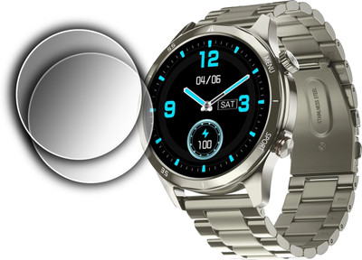 ejzatex Screen Guard for NOISEFIT METTALIX SMARTWATCH, SCREEN GUARD(Pack of 2)