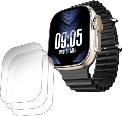 ejzatex Screen Guard for BOAT WAVE ELEVATE SMARTWATCH, SCREEN GUARD(Pack of 3)