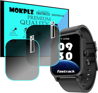 MOKPLZ Screen Guard for FASTRACK REFLEX RAVE FX SMARTWATCH(Pack of 2)
