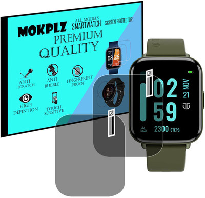 MOKPLZ Screen Guard for TITAN SMART 2 SMARTWATCH(Pack of 2)