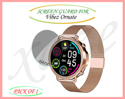 XAZE Screen Guard for Vibez Ornate Smartwatch(Pack of 2)