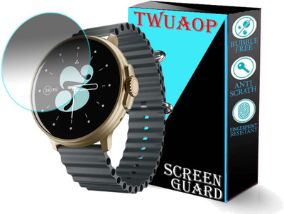 TWUAOP Screen Guard for AMBRANE WISE RUSH SMARTWATCH(Pack of 1)