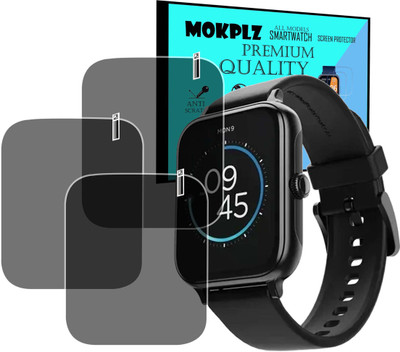 MOKPLZ Screen Guard for BOAT WAVE COSMOS MAX SMARTWATCH(Pack of 3)