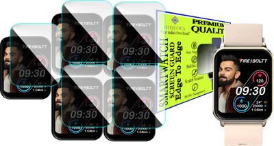 HIDEOUS Screen Guard for fire boltt hulk(Pack of 5)