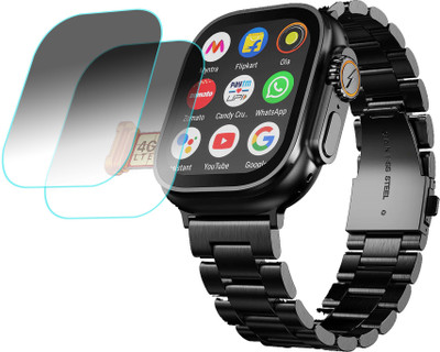 TWUAOP Screen Guard for FIRE BOLTT ORACLE SWITCH SMARTWATCH(Pack of 2)