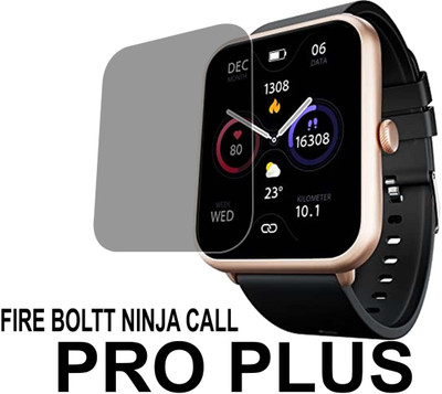 TWUAOP Screen Guard for FIRE BOLTT NINJA CALL PRO PLUS(Pack of 1)