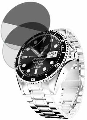 XAZE Screen Guard for Fire Boltt Solace Smartwatch(Pack of 3)