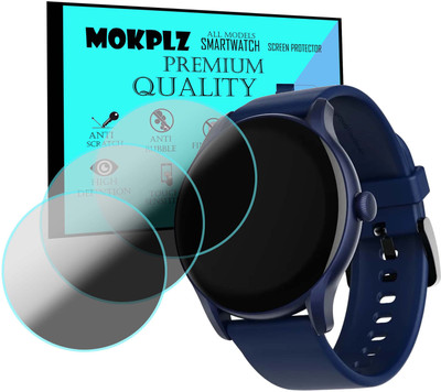 MOKPLZ Screen Guard for BOAT LUNAR CONNECT ACE SMARTWATCH(Pack of 3)