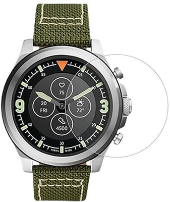 Aaruteck Screen Guard for Fossil Latitude Hybrid Smartwatch HR Smart Watch Screen Guard(Pack of 1)