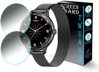 TWUAOP Screen Guard for NOISEFIT DIVA SMARTWATCH(Pack of 2)