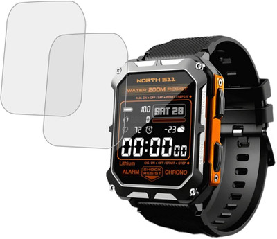DVTECH Screen Guard for THE-INDESTRUCTIBLE-SMARTWATCH Crystal Clear(Pack of 2)