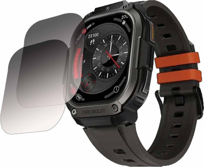 TWUAOP Screen Guard for FIRE BOLTT CLICKK(Pack of 2)