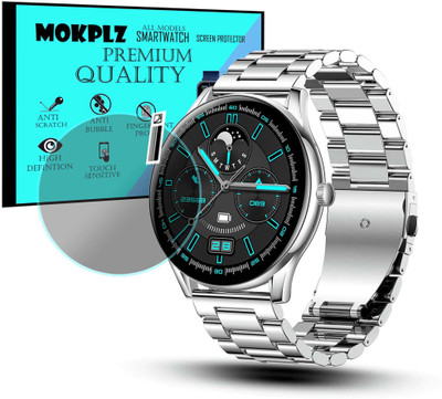 MOKPLZ Screen Guard for PEBBLE COSMOS BOLD PRO SMARTWATCH(Pack of 1)