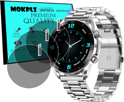 MOKPLZ Screen Guard for FIRE BOLTT LEGACY SMARTWATCH(Pack of 3)