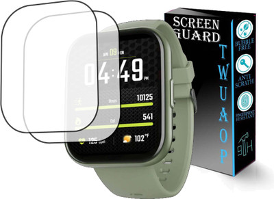 TWUAOP Screen Guard for BOAT WAVE NEO PLUS SMARTWATCH(Pack of 2)
