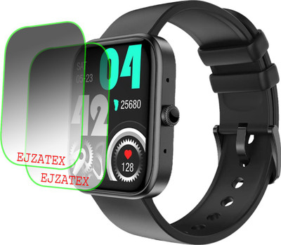 ejzatex Screen Guard for FIRE BOLTT CALL 2 PLUS SMARTWATCH(Pack of 2)
