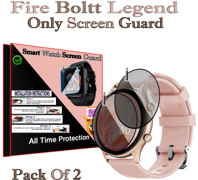 daffin Screen Guard for Fire Boltt Legend(Pack of 2)