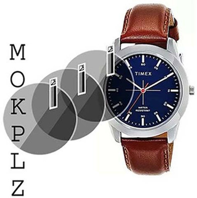 MOKPLZ Screen Guard for TIMEX ANALOG MEN WATCH(Pack of 3)