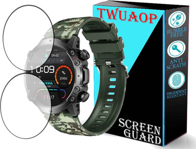 TWUAOP Screen Guard for ALT QUEST SMARTWATCH(Pack of 2)