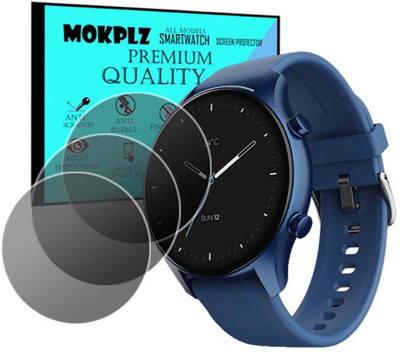 MOKPLZ Screen Guard for BOAT LUNAR CONNECT PLUS SMARTWATCH(Pack of 3)