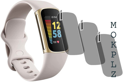 MOKPLZ Screen Guard for FITBIT CHARGE 5(Pack of 3)