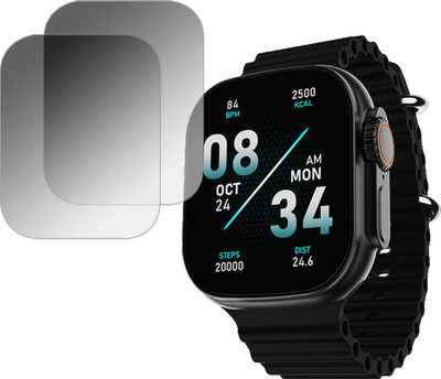 EJZATEX Screen Guard for BOAT WAVE GLORY SMARTWATCH, SCREEN GUARD(Pack of 2)