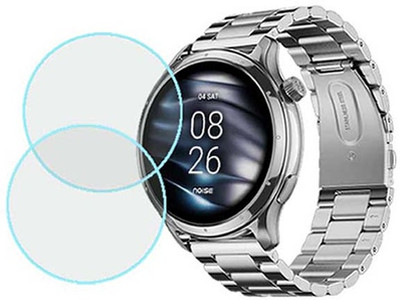 MOKPLZ Screen Guard for NOISEFIT METTLE SMARTWATCH(Pack of 2)