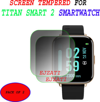 ejzatex Screen Guard for TITAN SMART 2 SMARTWATCH(Pack of 2)