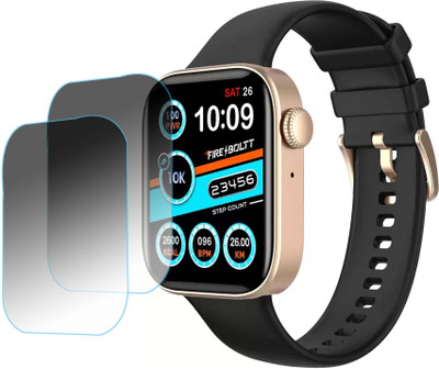 siglaciz Screen Guard for FIRE-BOLTT RING 2 SMARTWATCH(Pack of 2)