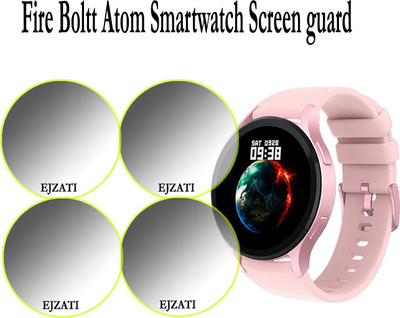 EJZATI Screen Guard for Fire Boltt Atom Smartwatch(Pack of 4)