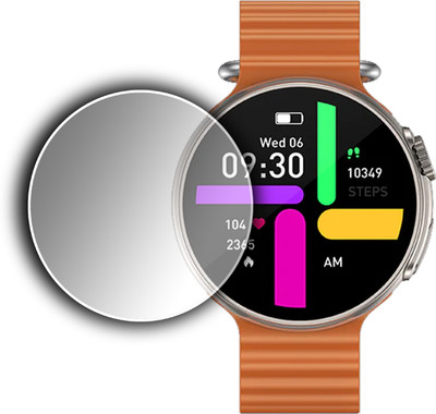 EJZATI Screen Guard for FIRE BOLTT ASTEROID SMARTWATCH, SCREEN GUARD(Pack of 1)