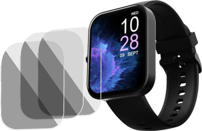 XAZE Screen Guard for boAt Wave Hype Smartwatch(Pack of 3)