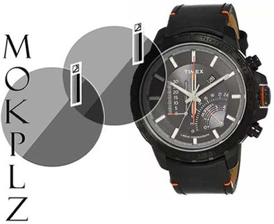 MOKPLZ Screen Guard for TIMEX TWEG16202 ANALOG GREY DIAL(Pack of 2)