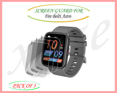 XAZE Screen Guard for Fire Boltt Astro Smartwatch(Pack of 3)