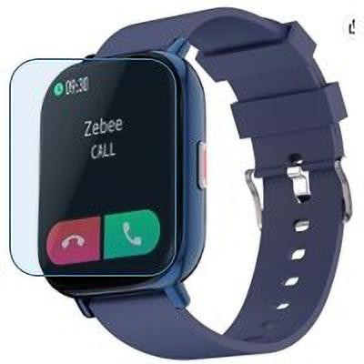 DRONA Screen Guard for ZEBRONICS ZEB-FIT7220CH Smart Fitness Watch (Blue)(Pack of 2)