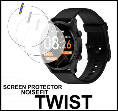 TWUAOP Screen Guard for NOISEFIT TWIST(Pack of 3)