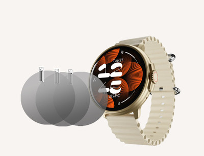 hirdesh Screen Guard for Ambrane Wise Rush(Pack of 3)