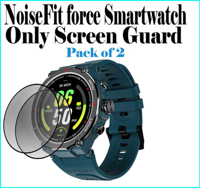 HIDEOUS Screen Guard for NoiseFit Force(Pack of 2)