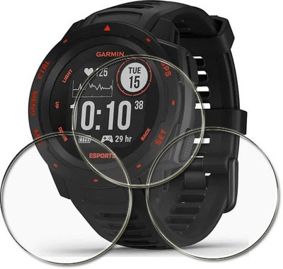 tombik Impossible Screen Guard for p17-Garmin Instinct Esports Edition Smartwatchch(Pack of 3)